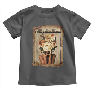 Black Girl Magic Toddler T Shirt Feminist Black Women In History TS12 Dark Heather Print Your Wear