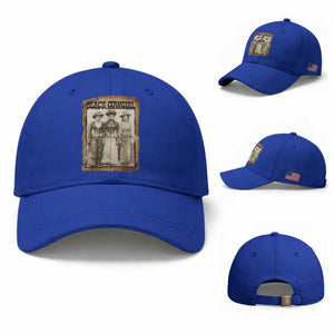 Black Cowgirl Pride Baseball Cap Western Black History Month Gift TS12 Baseball Cap Universal Fit Royal Blue Print Your Wear