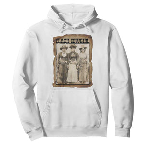 Black Cowgirl Pride Hoodie Western Black History Month Gift TS12 White Print Your Wear