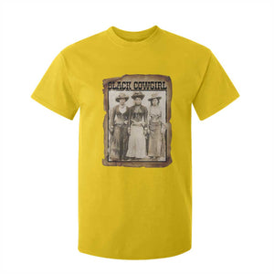 Black Cowgirl Pride T Shirt For Kid Western Black History Month Gift TS12 Daisy Print Your Wear