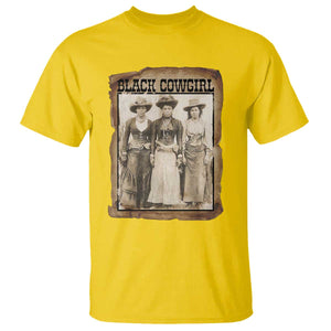 Black Cowgirl Pride T Shirt Western Black History Month Gift TS12 Daisy Print Your Wear