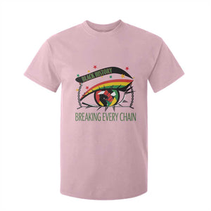 Breaking Every Chain T Shirt For Kid Black History Month Freedom Gift TS12 Light Pink Print Your Wear