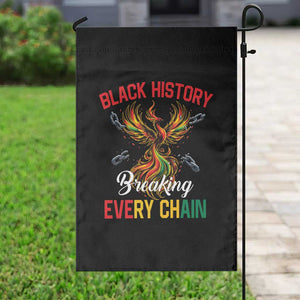 Phoenix Rising Breaking Every Chain Garden Flag Black History Month Freedom Gift TS12 Print Your Wear