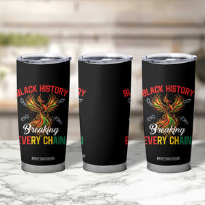 Phoenix Rising Breaking Every Chain Tumbler Cup Black History Month Freedom Gift TS12 Print Your Wear