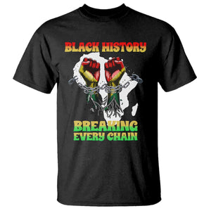 African American Civil Rights Gift T Shirt Breaking Every Chain TS12 Black Print Your Wear
