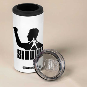 Siuuuu Number Seven Soccer Celebration 4 in 1 Can Cooler Tumbler Funny Sport Lovers Gift TS12 Print Your Wear