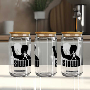 Siuuuu Number Seven Soccer Celebration Glass Can Funny Sport Lovers Gift TS12 Print Your Wear