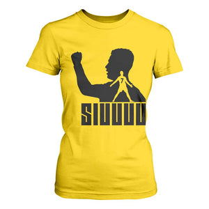 Siuuuu Number Seven Soccer Celebration T Shirt For Women Funny Sport Lovers Gift TS12 Daisy Print Your Wear