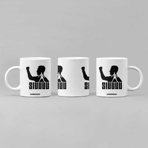 Siuuuu Number Seven Soccer Celebration Coffee Mug Funny Sport Lovers Gift TS12 Print Your Wear