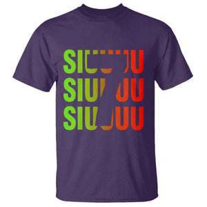 Siuuuu Soccer Celebration T Shirt Gift For Soccer Lovers TS12 Purple Print Your Wear