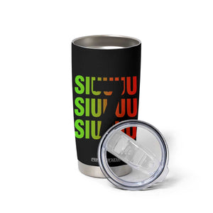 Siuuuu Soccer Celebration Tumbler Cup Gift For Soccer Lovers TS12 Print Your Wear