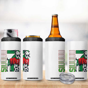 Siuuuu Game Day Soccer Celebration 4 in 1 Can Cooler Tumbler Gift For Fans TS12 Print Your Wear