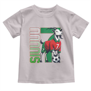 Siuuuu Game Day Soccer Celebration Toddler T Shirt Gift For Fans TS12 Ice Gray Print Your Wear