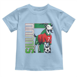 Siuuuu Game Day Soccer Celebration Toddler T Shirt Gift For Fans TS12 Light Blue Print Your Wear