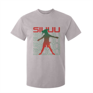 Funny Siuuuu T Shirt For Kid Iconic Goal Shout Soccer Lover Gift TS12 Ice Gray Print Your Wear
