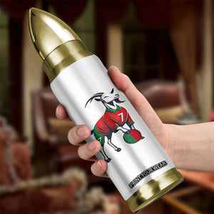 Number Seven Soccer GOAT Siuuuu Celebration Bullet Tumbler TS12 Print Your Wear