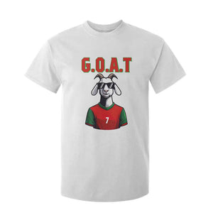 Siuuuu Goat Soccer Celebration T Shirt For Kid Gift For Fans TS12 White Print Your Wear