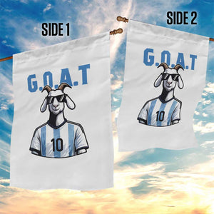 The Goat Of Soccer Number Ten Garden Flag Gift For Fans TS12 Print Your Wear