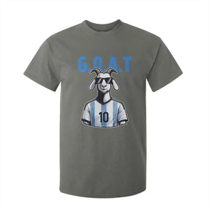 The Goat Of Soccer Number Ten T Shirt For Kid Gift For Fans TS12 Military Green Print Your Wear