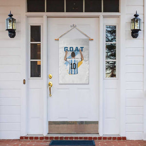 Legendary Number 10 Garden Flag Goat Of Soccer Gift For Fans TS12 Print Your Wear