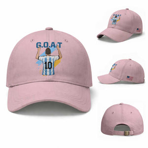 Legendary Number 10 Baseball Cap Goat Of Soccer Gift For Fans TS12 Baseball Cap Universal Fit Light Pink Print Your Wear