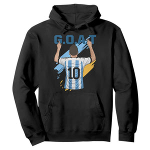 Legendary Number 10 Hoodie Goat Of Soccer Gift For Fans TS12 Black Print Your Wear