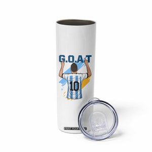 Legendary Number 10 Skinny Tumbler Goat Of Soccer Gift For Fans TS12 Print Your Wear