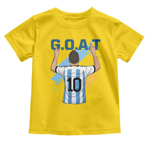 Legendary Number 10 Toddler T Shirt Goat Of Soccer Gift For Fans TS12 Daisy Print Your Wear