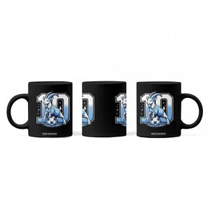 Number Ten The Goat Of Football Fans Coffee Mug Soccer Lover Gift TS12 Print Your Wear