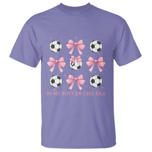 In My Soccer Girl Era T Shirt Funny Football Fan TS12 Violet Print Your Wear