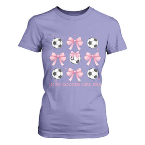 In My Soccer Girl Era T Shirt For Women Funny Football Fan TS12 Violet Print Your Wear