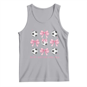 In My Soccer Girl Era Tank Top Funny Football Fan TS12 Athletic Heather Print Your Wear
