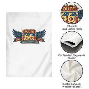 Route Highway 66 Centennial Garden Flag 100 Years Of The Mother Road TS12 Print Your Wear