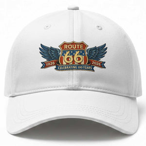Route Highway 66 Centennial Baseball Cap - 100 Years Of The Mother Road TS12 Print Your Wear