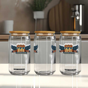 Route Highway 66 Centennial Glass Can 100 Years Of The Mother Road TS12 Print Your Wear