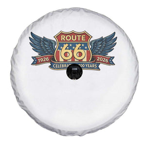 Route Highway 66 Centennial Spare Tire Cover 100 Years Of The Mother Road TS12 Print Your Wear