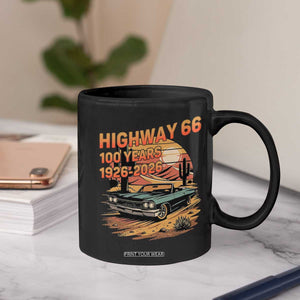 Route Highway 66 Centennial Coffee Mug 100 Year Road Trip Adventure TS12 Print Your Wear