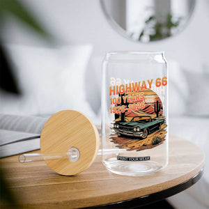 Route Highway 66 Centennial Glass Can 100 Year Road Trip Adventure TS12 Print Your Wear