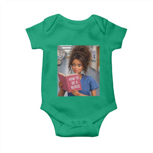 Funny Nursing Student Doll Face Meme Baby Onesie Future Nurse Gift