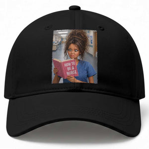 Funny Nursing Student Doll Face Meme Baseball Cap Future Nurse Gift