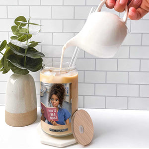 Funny Nursing Student Doll Face Meme Glass Can Future Nurse Gift