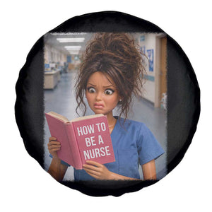 Funny Nursing Student Doll Face Meme Spare Tire Cover Future Nurse Gift