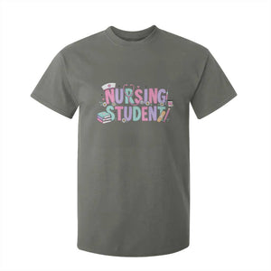 Pastel Nursing Student Medical School Gift T Shirt For Kid