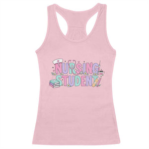 Pastel Nursing Student Medical School Gift Racerback Tank Top