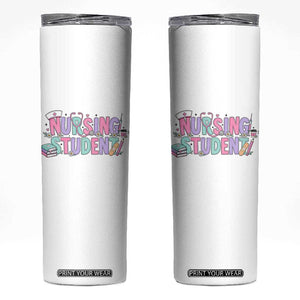Pastel Nursing Student Medical School Gift Skinny Tumbler