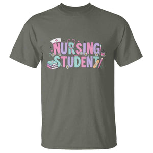 Pastel Nursing Student Medical School Gift T Shirt