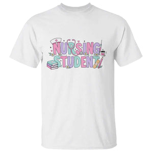 Pastel Nursing Student Medical School Gift T Shirt