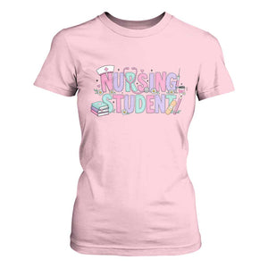 Pastel Nursing Student Medical School Gift T Shirt For Women