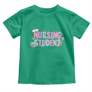 Pastel Nursing Student Medical School Gift Toddler T Shirt