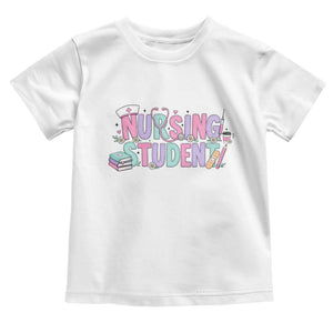 Pastel Nursing Student Medical School Gift Toddler T Shirt